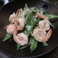 たなか家's cooksnap of when they made いんげんと海老のマヨネーズ醤油炒め.