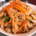 クック1WP7LO☆'s cooksnap of when they made 簡単！酢豚風豚もも野菜炒め♪.