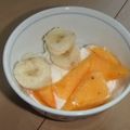きらり流れ星's cooksnap of when they made まろやか柿ヨーグルト.