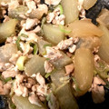 でむでみ's cooksnap of when they made 簡単！冬瓜と豚肉の中華風炒め煮.