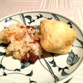 ぶす丸's cooksnap of when they made ひじき入り鶏ミンチのきんちゃく煮.