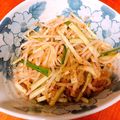 ♡46猫JC♡'s cooksnap of when they made レンジだけで簡単！もやしのナムル.