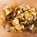 akipan12's cooksnap of when they made 揚げるだけ！さつまいもチップス！.