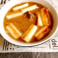 のんべぇヒロ's cooksnap of when they made モツ煮込み残り✿焼きネギ入れ アレンジ❓.
