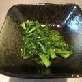 トモ’sキッチン's cooksnap of when they made プラス1品に◉春菊の胡麻和え.