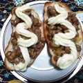 ayakaL7's cooksnap of when they made 納豆たくあんマヨトースト.