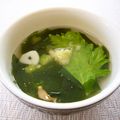 runa10's cooksnap of when they made ニンニクとセロリのわかめスープ.