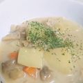 おしえてね's cooksnap of when they made ツナ缶でお手軽クラムチャウダー風スープ.