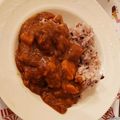 eiyoushi's cooksnap of when they made 鶏むね肉カレーライス♪簡単基本カレー粉で.