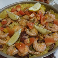 ママんま's cooksnap of when they made 簡単！本格的！フライパンパエリア☆.