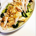 ママんま's cooksnap of when they made たたききゅうりと蒸し鶏のねぎソースがけ.