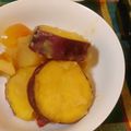 リップるん's cooksnap of when they made 簡単！さつまいもとリンゴのレモン煮.