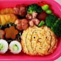 りゅか☆りゅか's cooksnap of when they made ハロウィンキャラ弁☆チャーリーブラウン.