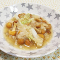 虎よ虎よ！'s cooksnap of when they made 白菜と大根おろしとなめこの炒め物.