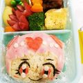 りんぽこ☆'s cooksnap of when they made プリキュア弁当♡キュアエール.