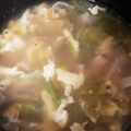 まりん＾＾'s cooksnap of when they made 簡単！レタスとかまぼこの卵とじスープ.