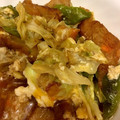 ゆきたーど's cooksnap of when they made キャベツとさつま揚げの卵とじ.