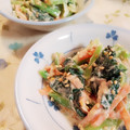 fu♪♪'s cooksnap of when they made 小松菜と人参とツナのからしマヨ和え.