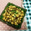 まぶたん's cooksnap of when they made 大豆と鶏皮　スパイシーぽりぽり炒め.
