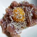 FAsans's cooksnap of when they made 簡単美味しいな生ハムのユッケ.