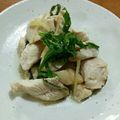 Μαｉ's cooksnap of when they made 減塩☆鶏胸肉、生姜、大葉の酒蒸し.