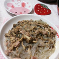 えりりんちゃん♡'s cooksnap of when they made キャベツとピーマン、挽き肉の旨塩春雨炒め.