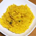 ガッチャン5's cooksnap of when they made 南瓜とレーズンとクリームチーズのサラダ♡.