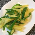 tikariri's cooksnap of when they made 簡単絶品・ピーマンとジャガイモの塩炒め.