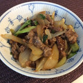 YUKI０'s cooksnap of when they made 牛肉と青梗菜のオイスターソース炒め♪.
