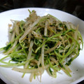 ちんしるさん's cooksnap of when they made 失敗しない！シャキシャキ豆苗もやし炒め.