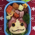 ☆まめ子☆'s cooksnap of when they made 話題入り感謝☆ジバニャン キャラ弁.