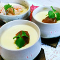 クックI7I5L1☆'s cooksnap of when they made ✿梅干し茶碗蒸し&明太子茶碗蒸し✿.