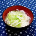 ｍａｒｉ♪'s cooksnap of when they made 阿波太ねぎと半田そうめんのスープ.