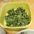 クック5IE74F☆'s cooksnap of when they made ほうれん草とツナの胡麻和え.