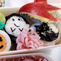 ☆ママー⭐'s cooksnap of when they made ハロウィン★黒猫★オバケ♫簡単♩キャラ弁.