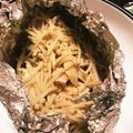 Eire's cooksnap of when they made 鮭のきのこホイル焼き.