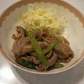 奈保子0926's cooksnap of when they made アスパラと豚肉の胡麻生姜炒め.