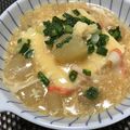 clover♡3's cooksnap of when they made 冬瓜☆カニカマ☆卵のあんかけ豆腐♪♪.