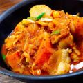 ちゃちゃまる26's cooksnap of when they made 韓国料理ー鷄の辛煮「ダッドリタン」.
