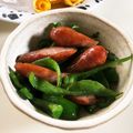 キョーマキ's cooksnap of when they made お弁当に ピーマンとウインナーの炒め物.