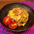 ちゃぴ♥'s cooksnap of when they made 納豆しらすチャーハン.