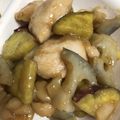 H♡S's cooksnap of when they made ✱鶏肉さつまいも・れんこんの甘辛照り焼き.