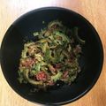minimam＊'s cooksnap of when they made ゴーヤを大量消費！ゴーヤのコンビーフ炒め.
