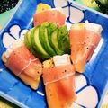 虹色♪︎ちゅーりっぷ's cooksnap of when they made カマンベールとバナナの生ハム巻き.