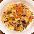 プチシュ's cooksnap of when they made 白菜と豚肉の和風あんかけ丼.