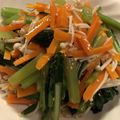 ラテ柴's cooksnap of when they made 簡単絶品☆白だしで和風ナムル.