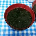 ととろ＆めい's cooksnap of when they made 【お湯注ぐだけ】あおさ香る味噌汁.