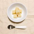 はむぽむまる's cooksnap of when they made １歳からのおやつ♡豆腐はちみつアイス.