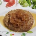 芋けんぴ大好き's cooksnap of when they made 簡単うまうま和風ハンバーグソース.