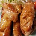 ターちゃんママ's cooksnap of when they made 少量の豚こま肉で★ポテト肉巻きの照り焼き.
